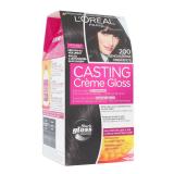 L'Oréal Paris Casting Creme Gloss Hajfesték nőknek 48 ml Változat 200 Ebony Black