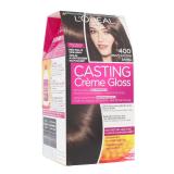 L'Oréal Paris Casting Creme Gloss Hajfesték nőknek 48 ml Változat 400 Dark Brown