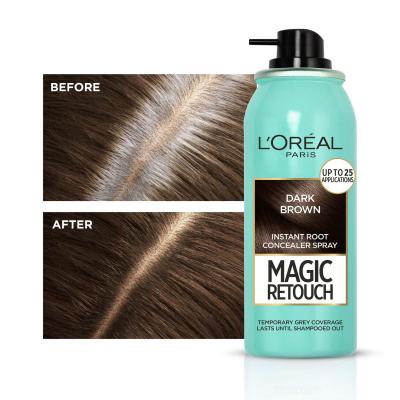 L&#039;Oréal Paris Magic Retouch Instant Root Concealer Spray Hajfesték nőknek 75 ml Változat Black