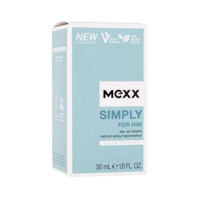 Mexx Simply Eau de Toilette férfiaknak 50 ml