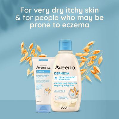 Aveeno Dermexa Daily Emollient Body Wash Tusfürdő 300 ml