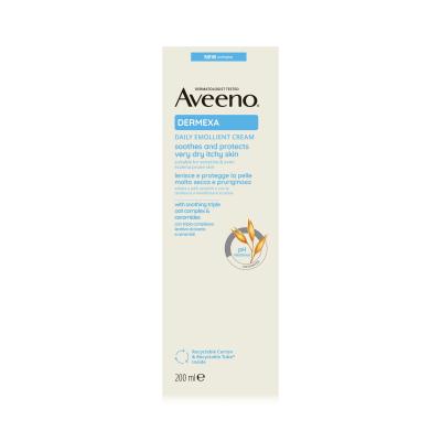 Aveeno Dermexa Daily Emollient Cream Testápoló krém 200 ml