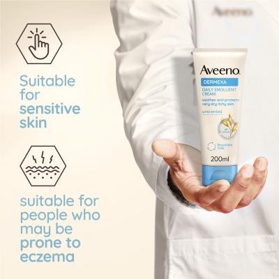 Aveeno Dermexa Daily Emollient Cream Testápoló krém 200 ml