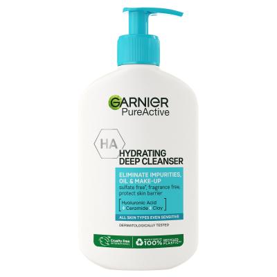 Garnier Pure Active Hydrating Deep Cleanser Arctisztító gél 250 ml