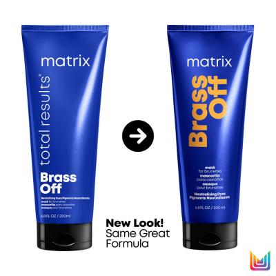 Matrix Brass Off Mask Hajpakolás nőknek 200 ml