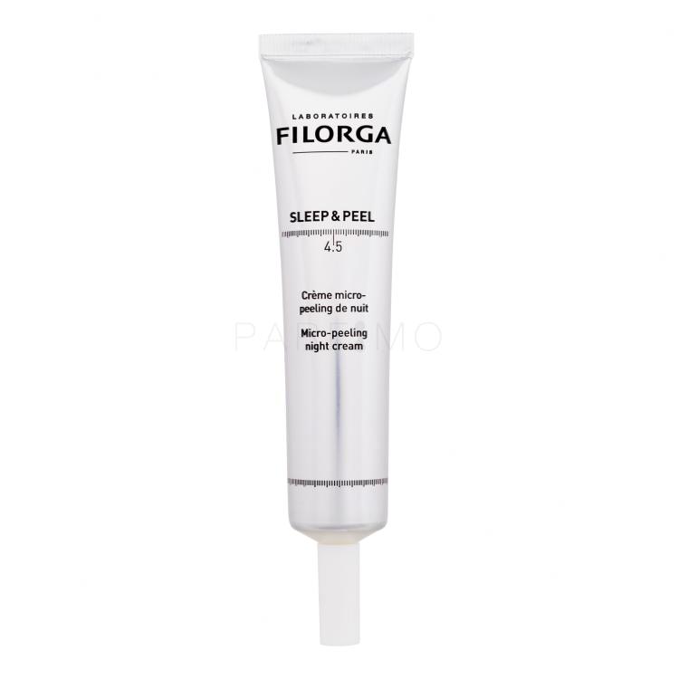 Filorga Sleep and Peel 4.5 Micro-Peeling Night Cream Éjszakai szemkörnyékápoló krém nőknek 40 ml