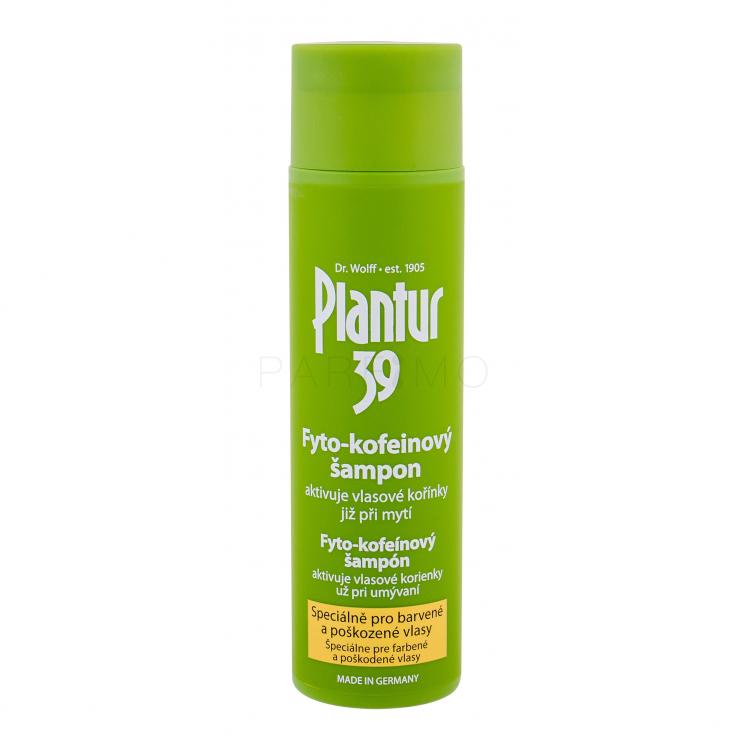 Plantur 39 Phyto-Coffein Colored Hair Sampon nőknek 250 ml