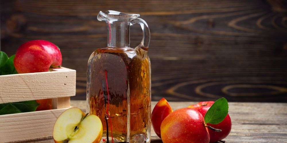 Jablečný ocet s citronem pro objem vlasů Jablečný ocet s citronem pro objem vlasů