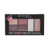 Rimmel London Mini Power Palette Kontúrozó paletta nőknek 6,8 g Változat 003 Queen