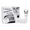 PRORASO White Ajándékcsomagok White borotválkozás utáni balzsam 100 ml + White borotválkozás előtti krém 100 ml + White borotvakrém 150 ml + fémdoboz