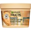 Garnier Fructis Hair Food Cocoa Butter Extra Smoothing Mask Hajpakolás nőknek 400 ml