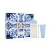 Dolce&amp;Gabbana Light Blue Ajándékcsomagok Eau de Toilette 100 ml + testápoló krém 50 ml + Eau de Toilette 10 ml