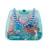 Lip Smacker Disney Princess Ariel Mini Makeup Bag Ajándékcsomagok ajakbalzsam 2 x 3,4 g + krémes szájfény 2 x 2 g + körömlakk 2 x 4,25 g + gyűrá + műanyag ridikül