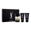 Yves Saint Laurent La Nuit De L&#039;Homme Ajándékcsomagok eau de toilette 100 ml + tusfürdő 2 x 50 ml
