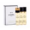 Chanel N°5 Eau de Toilette nőknek Refill 3x20 ml