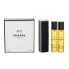 Chanel N°5 3x 20 ml Eau de Parfum nőknek Twist and Spray 20 ml