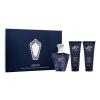 Afnan Turathi Blue Ajándékcsomagok eau de parfum 90 ml + tusfürdő 100 ml + borotválkozás utáni balzsam 100 ml