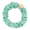 By Eloise London Silk Scrunchie Gold Heart Hajgumi nőknek 1 db Változat Mint