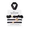 By Eloise London Set Bee Black Hajgumi nőknek 1 db