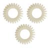BIFULL Profesional Bobbles Hair Band Hajgumi 3 db Változat Blanco - bílá