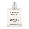 Chanel Platinum Égoïste Pour Homme Eau de Toilette férfiaknak 100 ml teszter