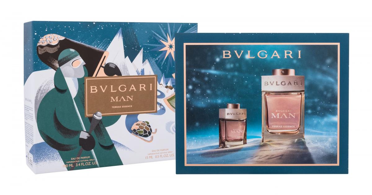 Bvlgari MAN Terrae Essence Ajándékcsomagok Eau de Parfum 100 ml + Eau