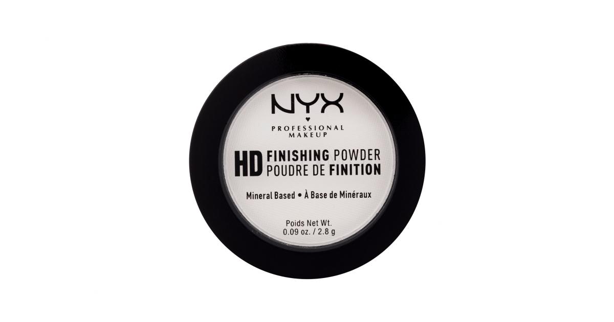 NYX Professional Makeup High Definition Finishing Powder Púder nőknek 2,8 g  Változat 01 Translucent