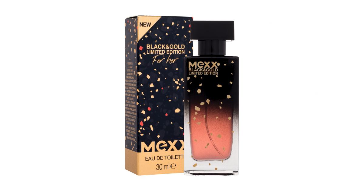 Mexx Black & Gold Limited Edition Eau de Toilette nőknek 30 ml PARFIMO.hu