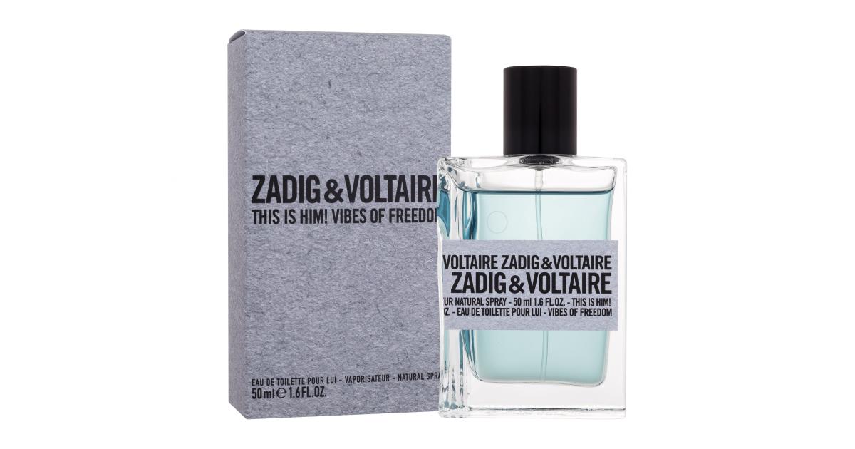 Zadig & Voltaire This is Him! Vibes of Freedom Eau de Toilette férfiaknak 50 ml PARFIMO.hu