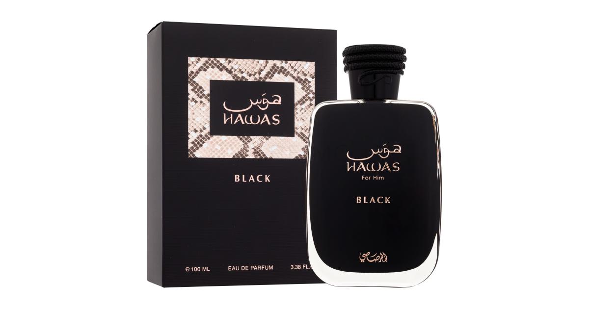 Rasasi Hawas Black Eau de Parfum férfiaknak | PARFIMO.hu