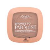 L'Oréal Paris Bronze To Paradise Bronzosító nőknek 9 g Változat 03 Back To Bronze
