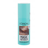 L'Oréal Paris Magic Retouch Instant Root Concealer Spray Hajfesték nőknek 75 ml Változat Mahagony Brown