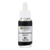 Garnier Pure Active AHA + BHA Charcoal Serum Arcszérum 30 ml
