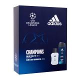 Adidas UEFA Champions League Edition VIII Ajándékcsomagok Eau de Toilette 50 ml + tusfürdő 250 ml