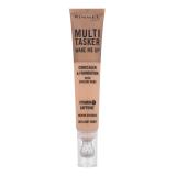 Rimmel London Multi Tasker Wake Me Up Concealer & Foundation Korrektor nőknek 20 ml Változat 060 Light Honey
