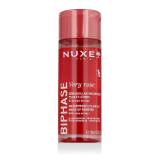 NUXE Very Rose Biphase Waterproof Eye and Lip Make-up Remover Sminklemosó szemre nőknek 100 ml