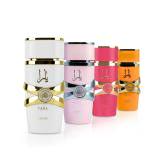 Lattafa Yara Collection Ajándékcsomagok EDP Yara 5 ml + EDP Yara Candy 5 ml + EDP Yara Moi 5 ml + EDP Yara Tous 5 ml
