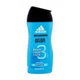 Adidas 3in1 After Sport Tusfürdő férfiaknak 250 ml