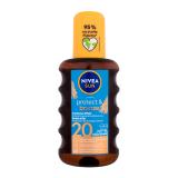 Nivea Sun Protect & Bronze Oil Spray SPF20 Fényvédő készítmény testre 200 ml
