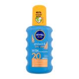 Nivea Sun Protect & Bronze Sun Spray SPF20 Fényvédő készítmény testre 200 ml