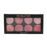 Makeup Revolution London Blush Palette Pirosító nőknek 12,8 g Változat Blush Queen