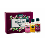 Kneipp Massage Oil Ajándékcsomagok Ylang-Ylang masszázsolaj 20 ml + Boldog idők masszázsolaj 20 ml + Mandulavirág masszázsolaj 20 ml
