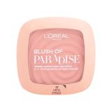 L'Oréal Paris Paradise Blush Pirosító nőknek 9 ml Változat 01 Life Is Peach