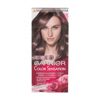 Garnier Color Sensation Hajfesték nőknek 40 ml Változat 6,12 Diamond Light Brown