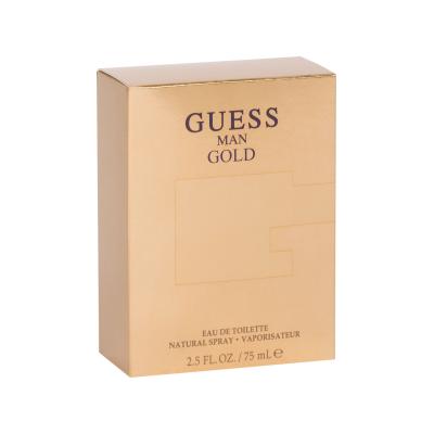 GUESS Man Gold Eau de Toilette férfiaknak 75 ml sérült doboz