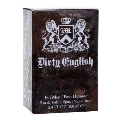 Juicy Couture Dirty English For Men Eau de Toilette férfiaknak 100 ml sérült doboz