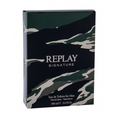 Replay Signature Eau de Toilette férfiaknak 100 ml