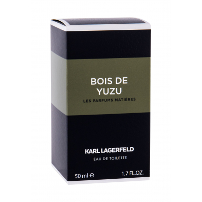 Karl Lagerfeld Les Parfums Matières Bois de Yuzu Eau de Toilette férfiaknak 50 ml