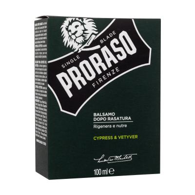 PRORASO Cypress &amp; Vetyver After Shave Balm Borotválkozás utáni balzsam férfiaknak 100 ml