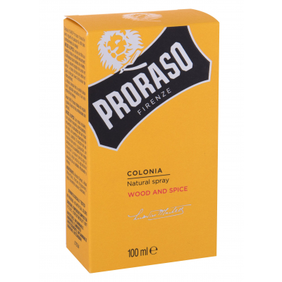 PRORASO Wood &amp; Spice Eau de Cologne férfiaknak 100 ml